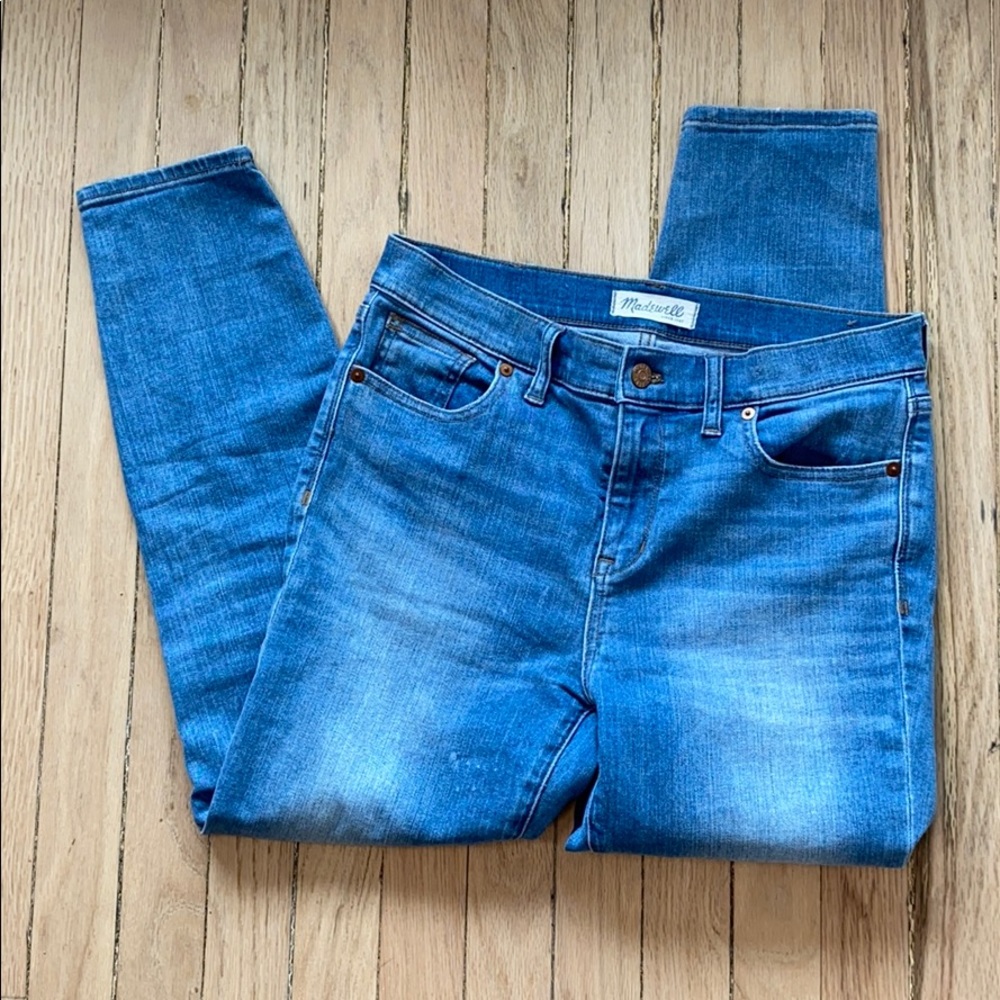 Madewell High Riser Skinny Crop